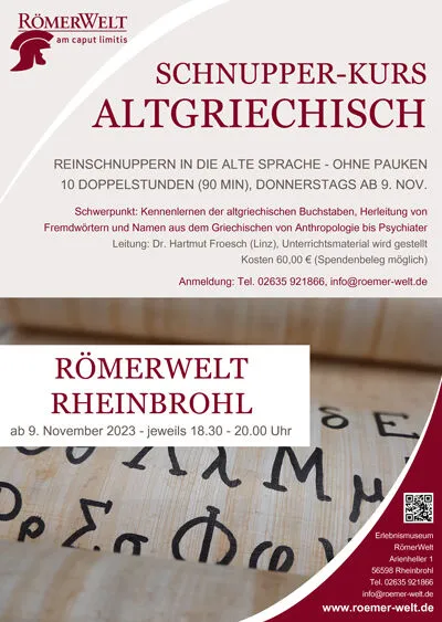 Altgriechisch in der RoemerWelt